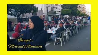 Alger centre quelques minutes avant l’iftar collectif لحظات قبل الإفطار الجماعي بالجزائر العاصمة 🇩🇿