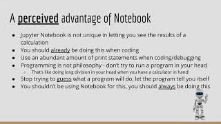 Proof that using Jupyter Notebook is the same as not using it