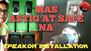 Speakon installation||mas maganda at safe.Paano magkabit ng speakon