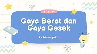 Gaya Berat dan Gaya Normal