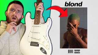 i made a crazy record for frank ocean using real instruments!?