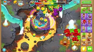 Beating Bloonarius on Sulfur Springs Boss Challenge