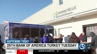 TODAY: CT Foodshare to host Bank of America Turkey Tuesday