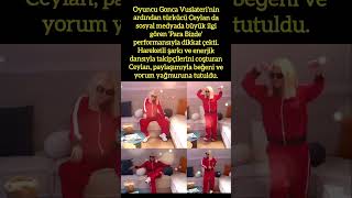 TÜRKÜCÜ CEYLAN'DAN 'PARA BİZDE' PERFORMANSI