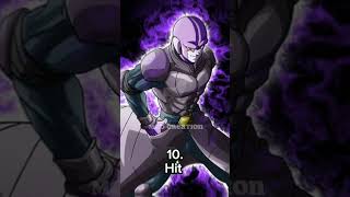 TOP 12 Fastest Character in dragon Ball super ll #dbs #anime #trending #ytshorts #gokuui