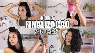 MINHA NOVA FINALIZAÇÃO FAVORITA 2021! Cachos 3b/3c | Ludmila Reis