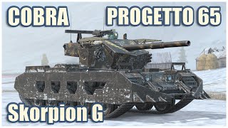 Progetto 65, Cobra & Skorpion G • WoT Blitz Gameplay