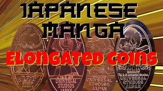 Japanese Manga Elongated Coins