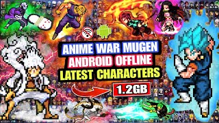 NEW WATCH MODE!! STARBLAST ANIME WAR MUGEN ANDROID (BEST CHARACTERS) Anime Crossover Mugen ANDROID