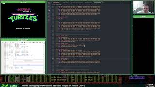 TMNT1 NES Code Analysis - Looking at Music Engine Live Stream | Sivak Games - [Apr 17, 2022]