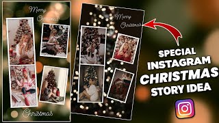 Christmas Special Instagram Story Ideas | Christmas Stories | HR Editing Tutorial