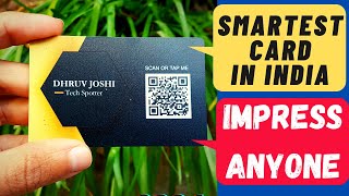 The Smartest business card by Smartcontact | Bye bye traditional visiting card