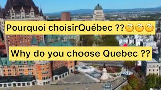 #pourquoi choisir le Québec #choose #quebec