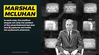 The Medium is the Message Explained with Examples: Marshall McLuhan