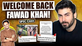 Fawad Khan's Big Comeback After 8 Years | Birthday Turned Into A Tragedy | UPSC Class of the Week