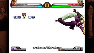 KOF 98 UMFE Yamazaki 70% Quick Max Corner Combo