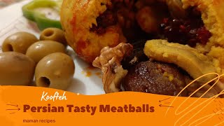 How to cook tasty Meatball - delicious Persian Meatball