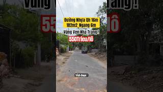 3 Lô Đất Thổ Cư Ven Nha Trang Vừa Ở Vừa Kinh Doanh Trên Đường Nhựa Qh 16m Xã Diên Xuân Diên Khánh