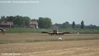 VANS RV 7 (PH-ALA) landing on grass runway