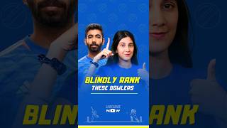 Blindly RANKING Bowlers 🤯🌟  #shorts #viral #shortsvideo