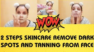 Remove Dark Spots and Pimples Marks From Face/Pigmentation Removal At Home/CTM At Home|Oily skin|