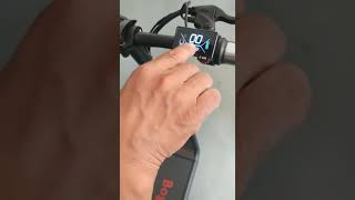 Bogist M5 Pro set speed limit video Chinese #electric scooter