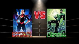 Captain Marvel vs. Green Lantern: Who Wins This Cosmic Throw Down? #dcvsmarvel #dc #marvel