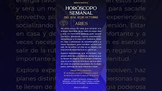 ARIES Horóscopo Semanal · Del 21 al 27 de octubre #aries #horoscopo #horoscope