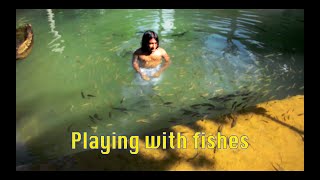 Swimming with fishes !