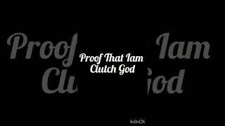 Proof That Iam Clutch God 😎😈 #gaming #minecraft #gameplay #clutch #shorts