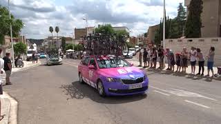 Vuelta Ciclista a España 2019 a su paso por Monserrat, Valencia. (27-agosto)