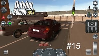 Driving School 2016/ Gameplay/ Episode #15 (Another bugs and retarded AI)