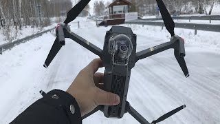 ОБЗОР DJI MAVIC !!! ПЕРВЫЙ В РОССИИ