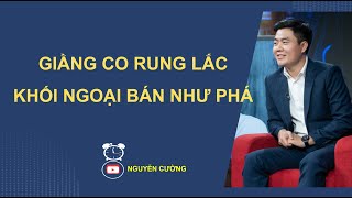 GIẰNG CO RUNG LẮC, KHỐI NGOẠI BÁN NHƯ PHÁ