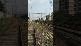 Twin Pune EMD Locomotives with Freight Train #Shorts