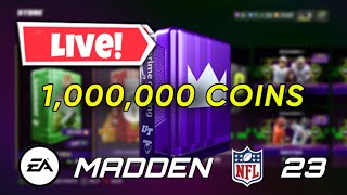 COIN GLITCH MADDEN 23!?!?! 1MILLION COIN PACK OPENING!