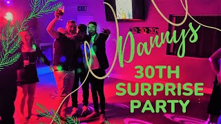 Dannys surprise 30th birthday party at bognor football club