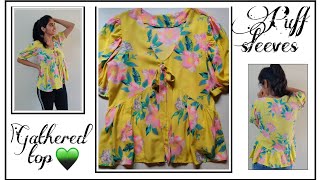 DIY top cutting and stitching/Western top tutorial/A-line top/वेस्टर्नटॉप कटिंग और स्टिचिंग