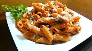 Butter Chicken Pasta I ബട്ടർ ചിക്കൻ ഇറ്റാലിയൻ സ്റ്റൈൽ മക്കറോണി I Creamy Butter Chicken Pasta