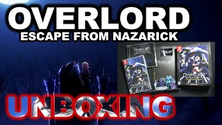 【Limited Edition】Unboxing OVERLORD: ESCAPE FROM NAZARICK Limited Edition with Store Bonuses !!!