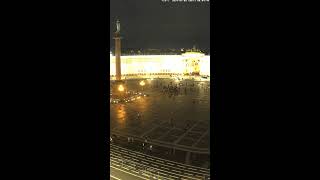 Palace square, St.Petersburg, Russia Vertical live camera #shorts