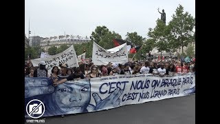 Marée Populaire à Paris : le Comité pour Adama mène le cortège de tête - 26 Mai 2018