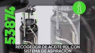 CÓMO MONTAR el RECOGEDOR DE ACEITE 90L ref.53874 fácil y rápido