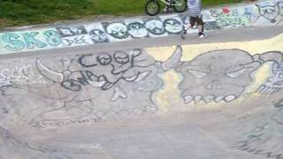 Dudhope skate park in Dundee, Scotland part2