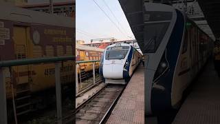 Vande bharat express | India fastest train | #indiarailway #indianrail #shorts #shortsfeed