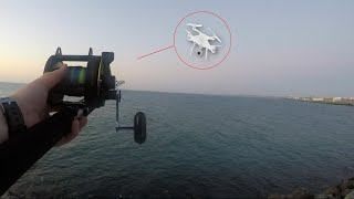 DRONE Fishing for Snapper and Sharks in Perth (WA)