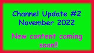 BMW Z4 MODS Channel Update #2, November 2022