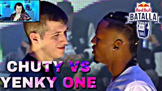 Chuty reacciona a Chuty vs Yenky One - Redbull Internacional 2017