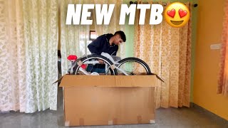 Unboxing my new customized MTB worth rupees 30000/-😍 | MTB Vlog| Omo Bikes