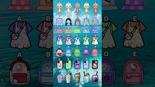 "Toca Boca Fashion: Which Look is the Cutest?"💓🫰 #tocaboca #tocalifeworld